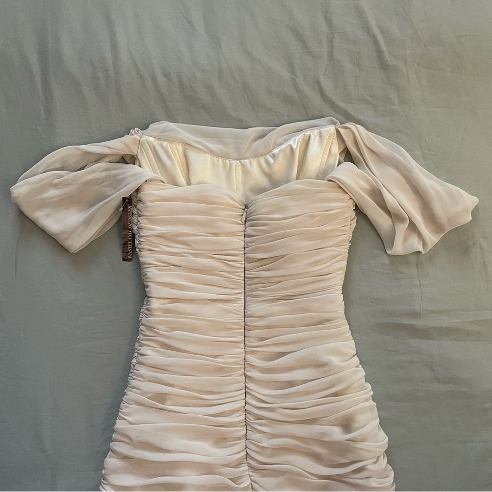 House of CB London Ivory Carlotta Dress - Picture 10 of 11